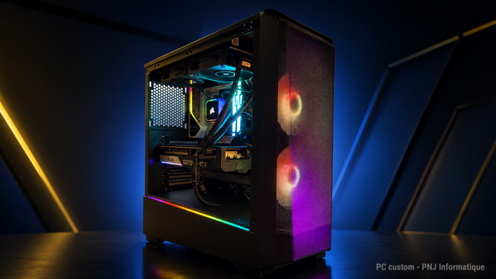 PC Illustrant un article de PNJ informatique