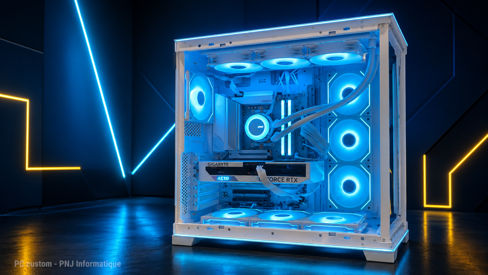 Ordinateur Gaming Blanc